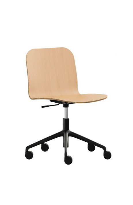 RIM konferenční židle Lambda LA 4011.15 dřevěný sedák a opěra