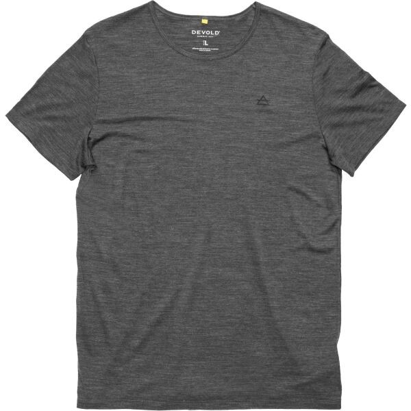 Devold ACTIVE TEE Pánské triko, tmavě šedá, velikost
