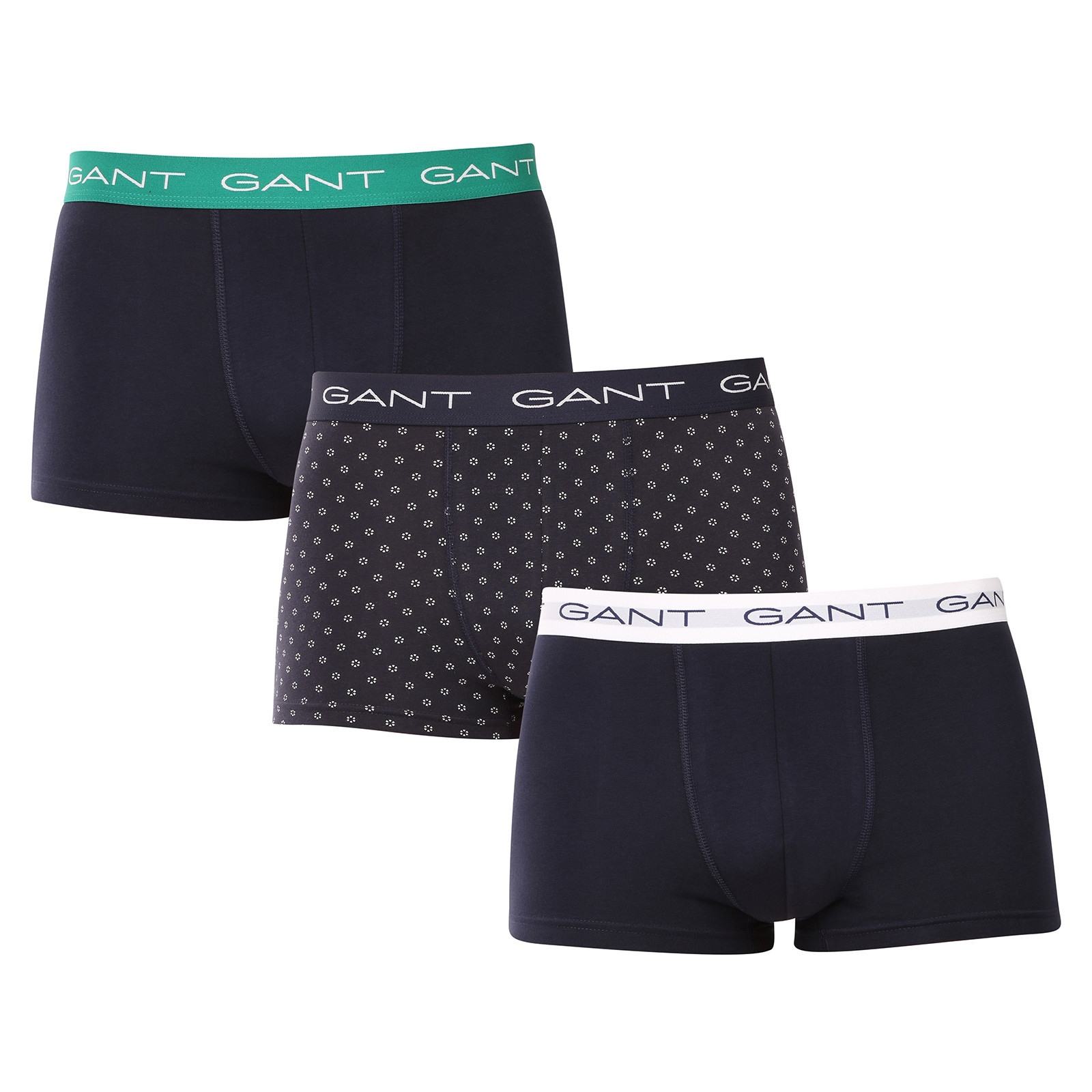 3PACK pánské boxerky Gant vícebarevné (902513033-433) XXL, trenky / trenýrky