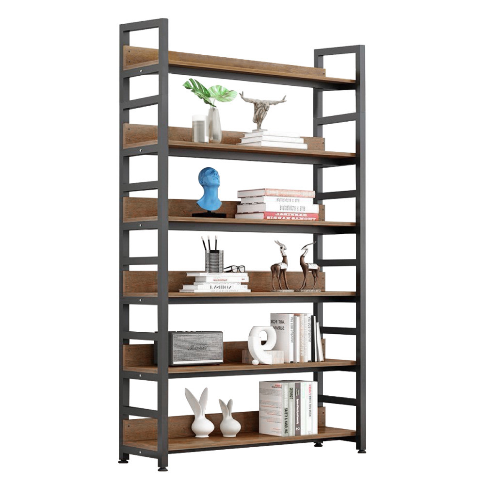 Kondela Regál, dub tmavý/černá, JANEL TYP 2