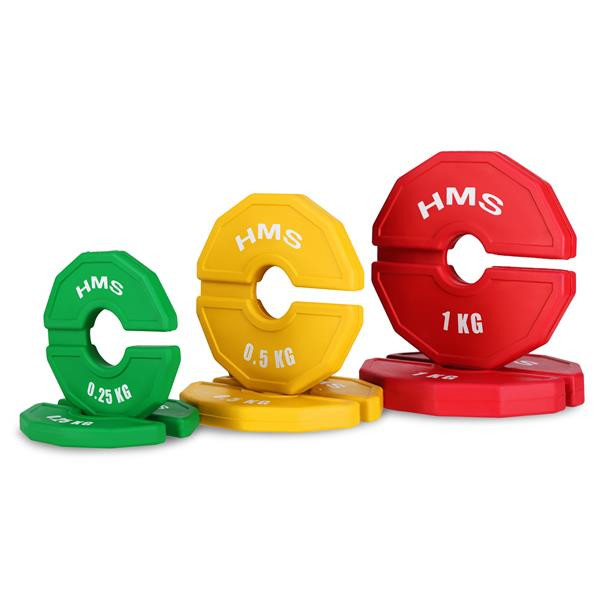 HMS Sada progresivních přídavých kotoučů TSN 2 x 0,25 - 1 kg