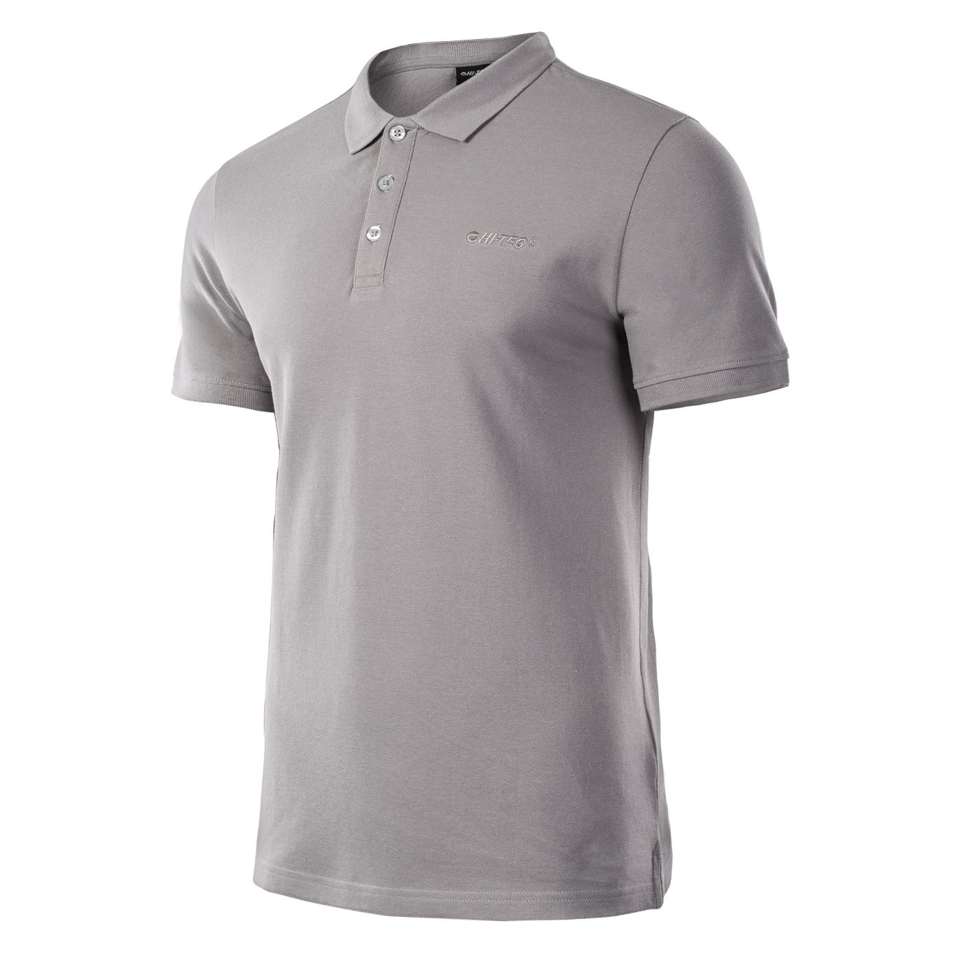 HI-TEC Romso - pánská polokošile (šedá) Barva: Šedá (Grey), Velikost: M