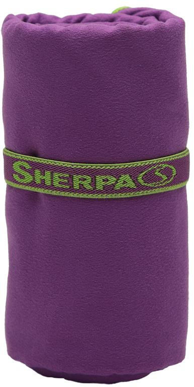 Rychleschnoucí ručník sherpa fialová l