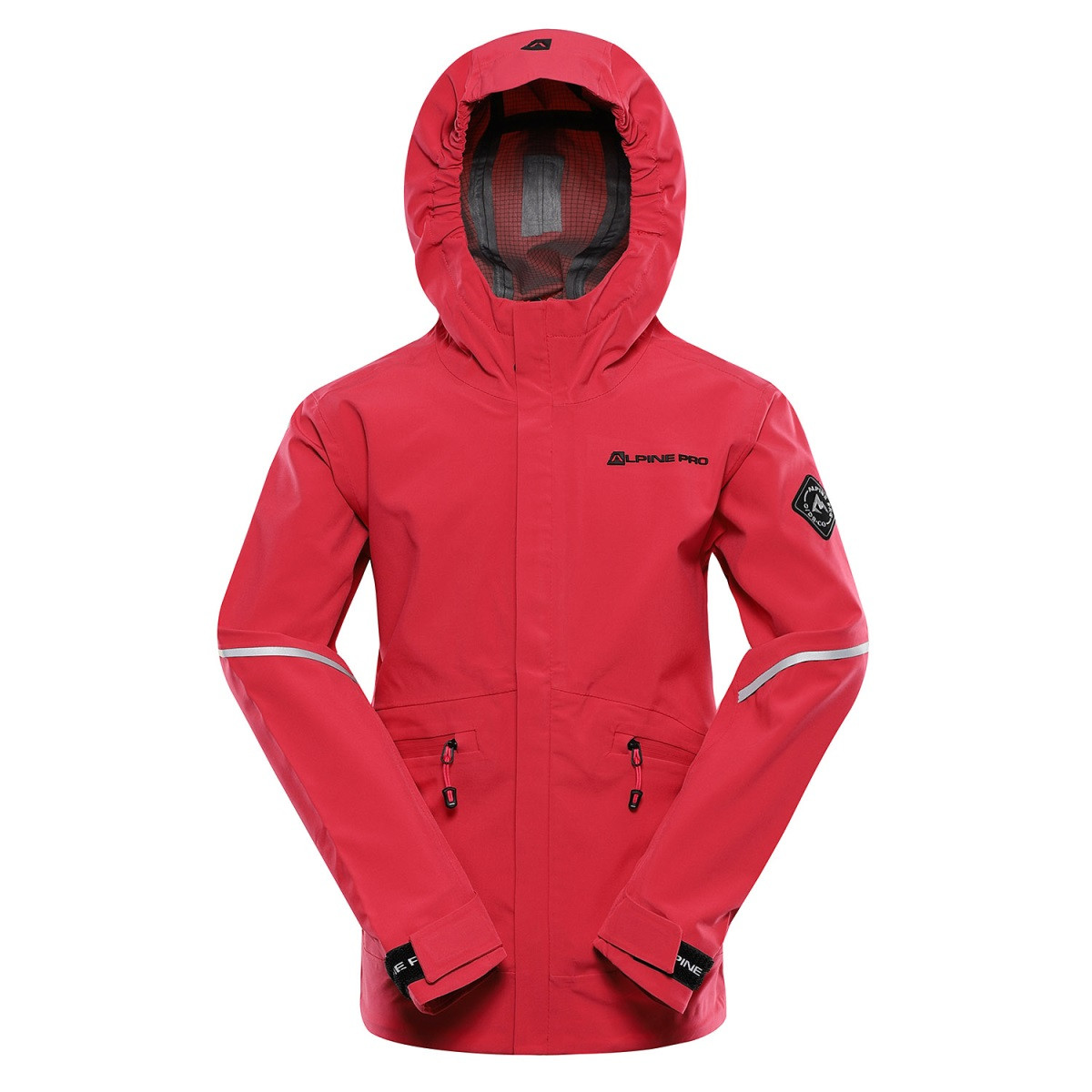 Dětská bunda s ptx membránou alpine pro zarro růžová 152-158