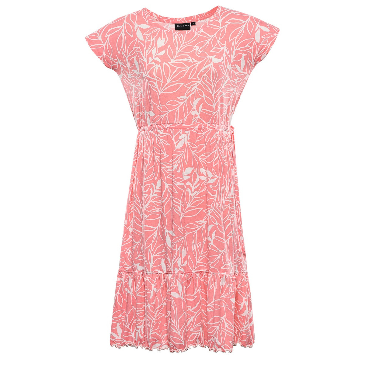 Dámské letní šaty alpine pro derefa světle růžová xs