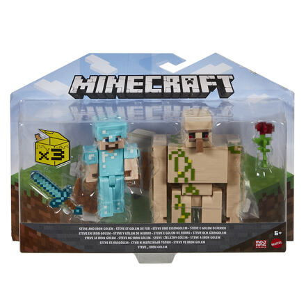 Mattel Minecraft Figurka 8cm dvojbalení, více druhů