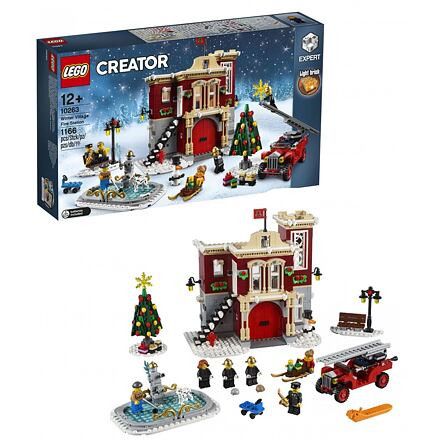 LEGO® Creator Expert 10263 Hasičská stanice v zimní vesnici