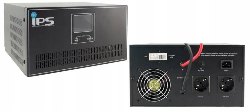 Invertor, 1000W, 230Vac, 12Vdc