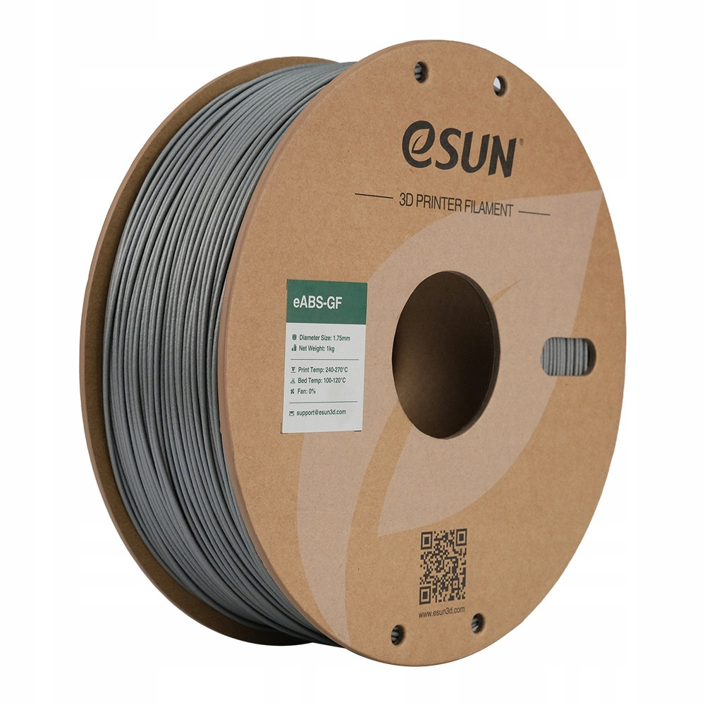 eSUN Abs-gf Filament stříbrný 1.75 mm 1000 g
