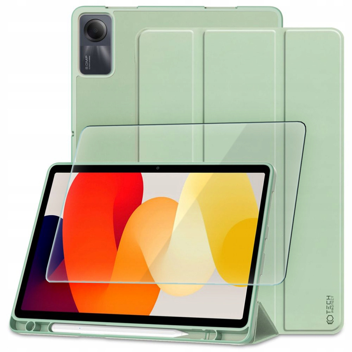 Skládací Smart Pouzdro Pouzdro Na Pencil Pro Redmi Pad Se 11 Sklo