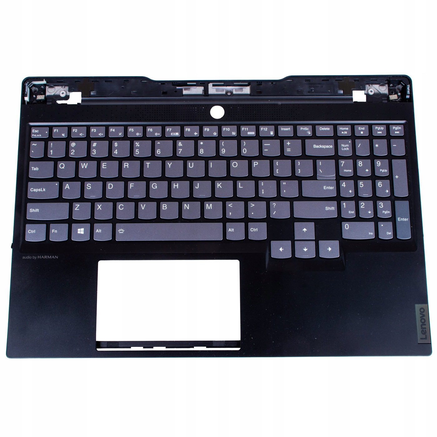 Palmrest klávesnice qwerty podsvícená Lenovo Legion S7 15 ACH6 černá