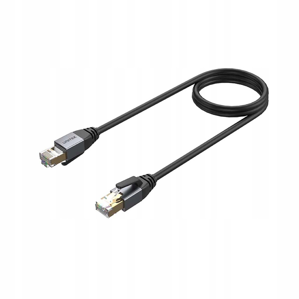 Unitek ethernetový kabel RJ-45 Lan, patchcord cat.8 (s/ftp), síťový kabel