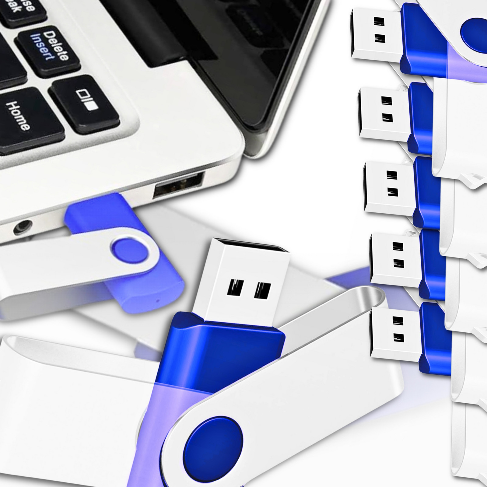 10 Flash Disk Twister 16 Gb Paměť USB2.0 Přenosné Univerzální Paměťové Médium