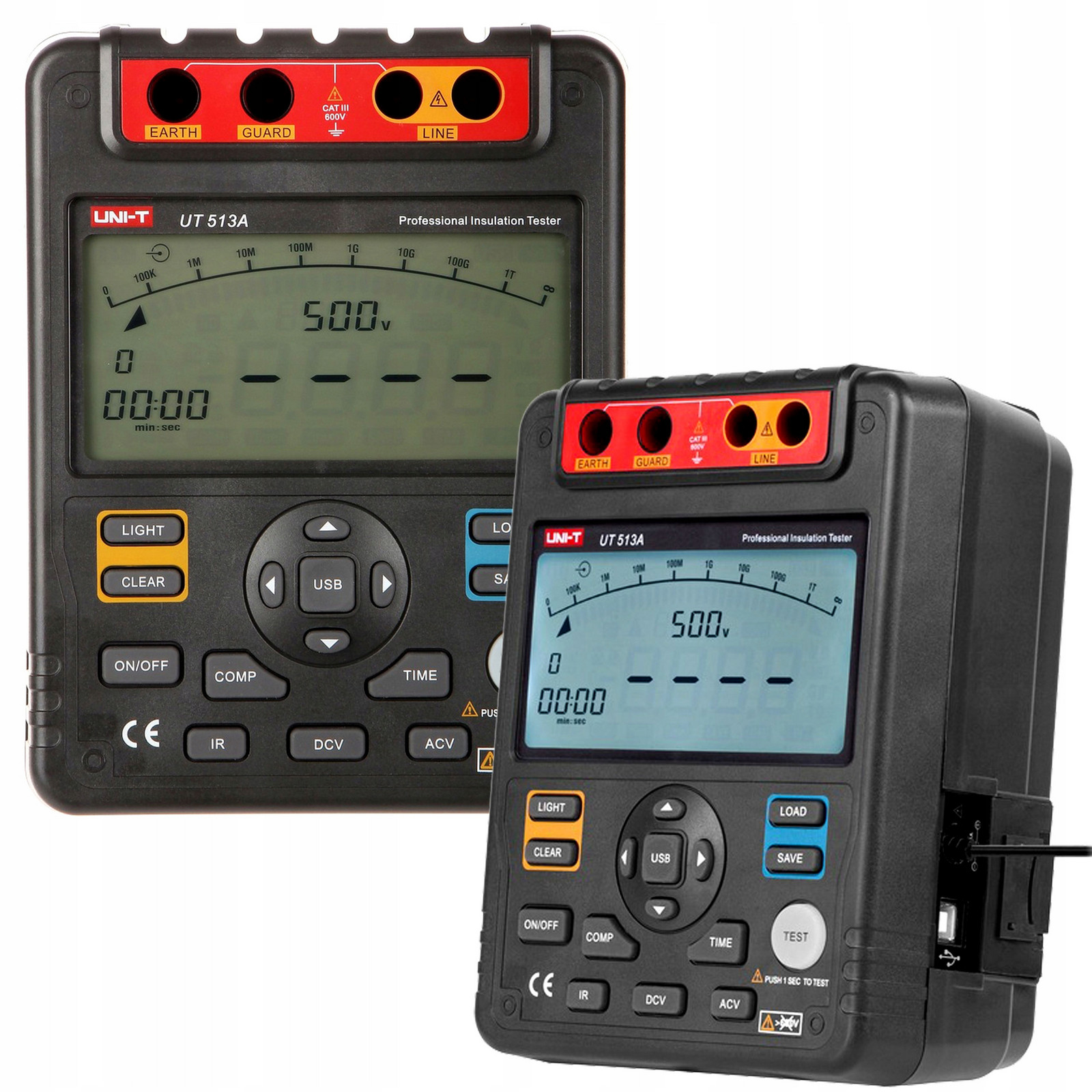 Uni-t UT513A měřič izolačního odporu 5000V 1000Gohm Usb Bagraf
