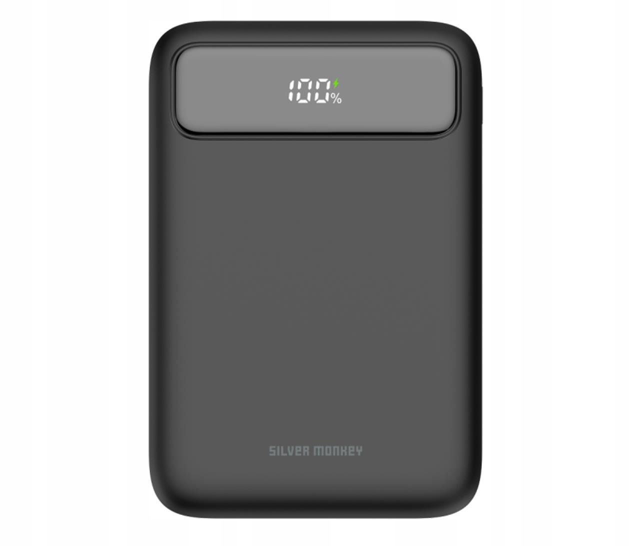 Powerbanka Silver Monkey 20 000 mAh Usb-a Usb-c Pd 22,5 W SMA207