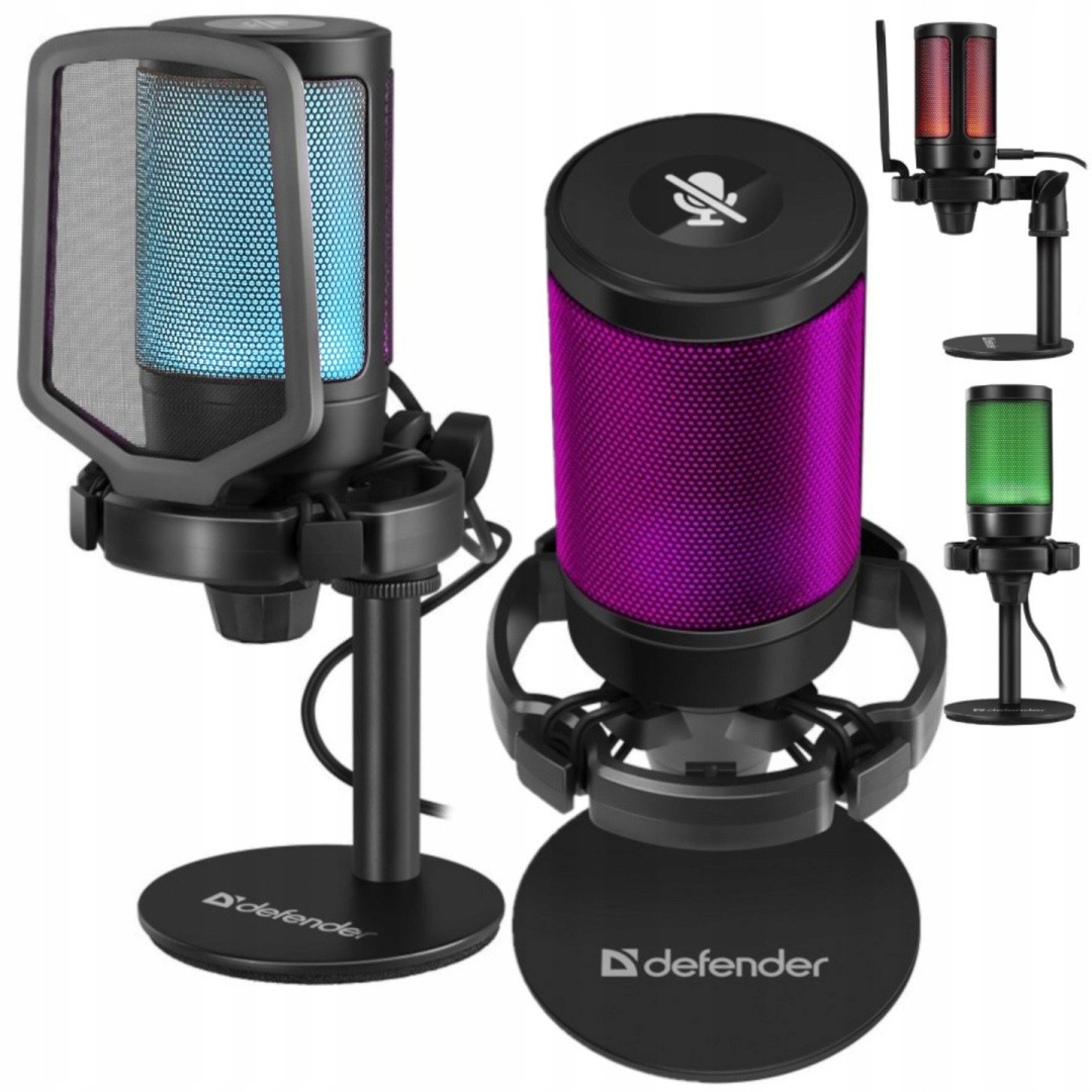 Mikrofon Defender Impulse Gmc 600 Rgb Streaming