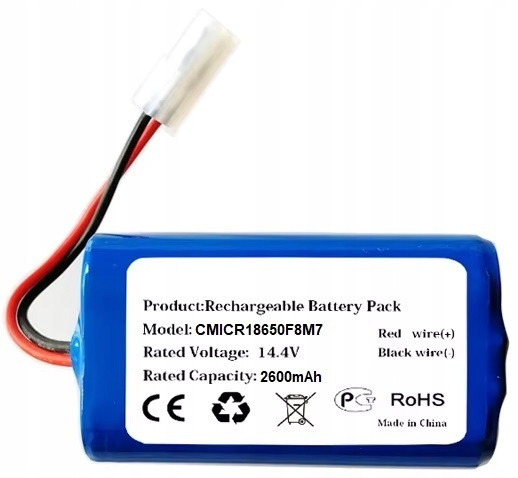 Nová Baterie CMICR18650F8M7 SUN-INTE-172 SUN-INTE-273 Pro Vysavače 2600mAh