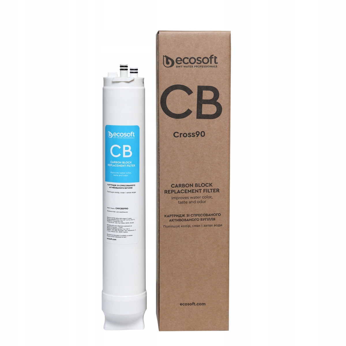 Ecosoft koncová vložka Cb pro reverzní osmózu Ecosoft Cross90