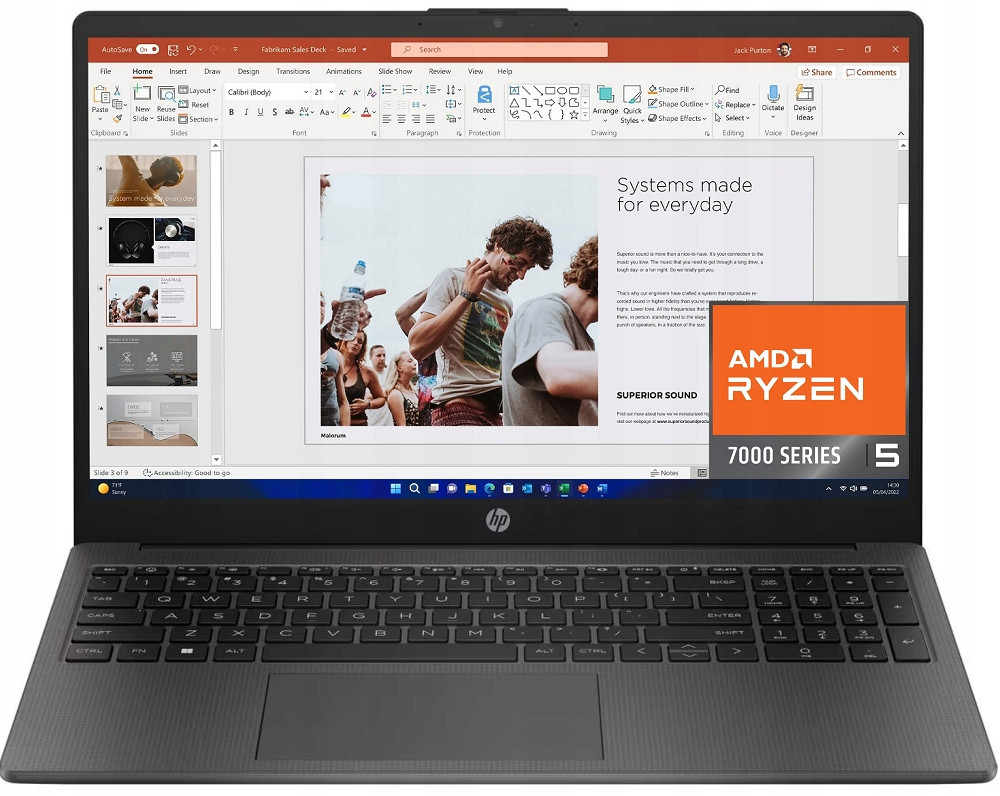 Notebook Hp 255 G10 B39NSAT 15.6