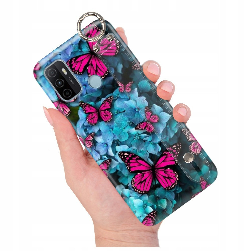 Pouzdro Pro Oppo A53 Řemínek Transp Ženské Mix Vzory