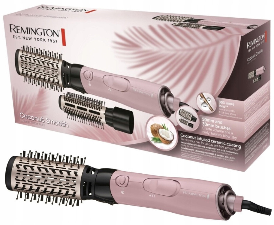 Kulmofén Na Vlasy 2 Kartáče Remington AS5901 1000W