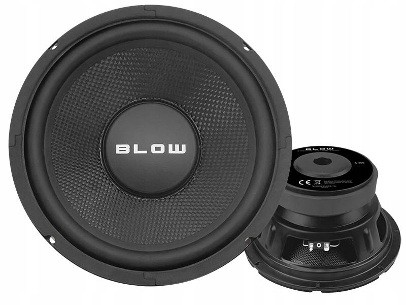 Výkonný Woofer Automobilový Basový Reproduktor 500W 4Ohm 12