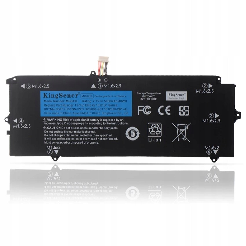 Akumulátor Pro Hp Elite MG04XL SLEZÁK-DB7F 812060-2C1 812060-2B1 Hq