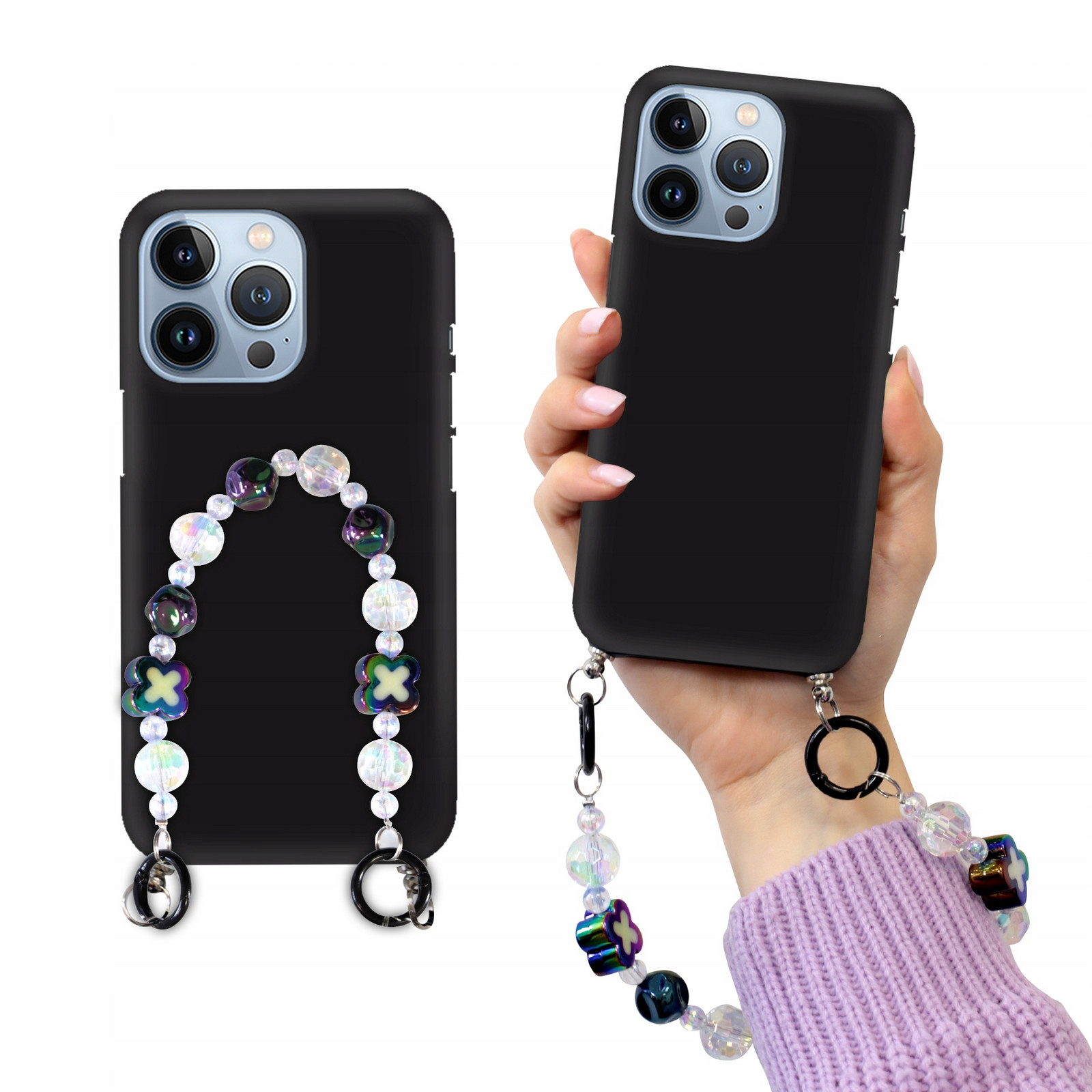 Pouzdro Matné Černé Pro Iphone 13 Pro Korále Holo