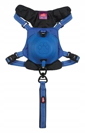 Zolux Postroj s automatickým vodítkem Easyride Xs modrý