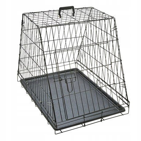 Klec pro zvířata skládací76x53x60cm přepravka