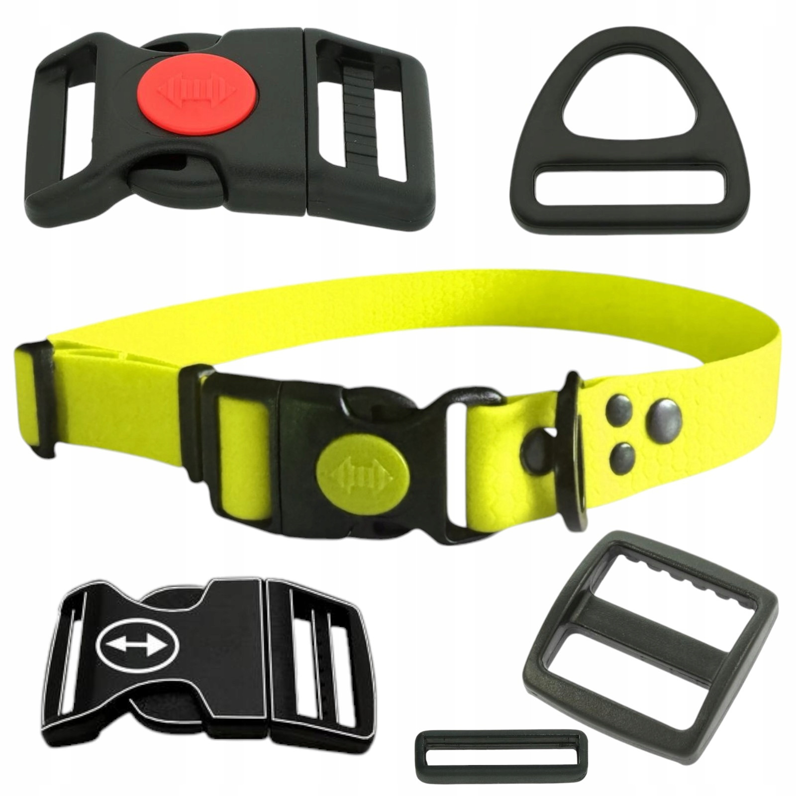 Obojek S Aretací Pro Psa Hypoalergenní Protimrazový Voděodolný Biothane XL