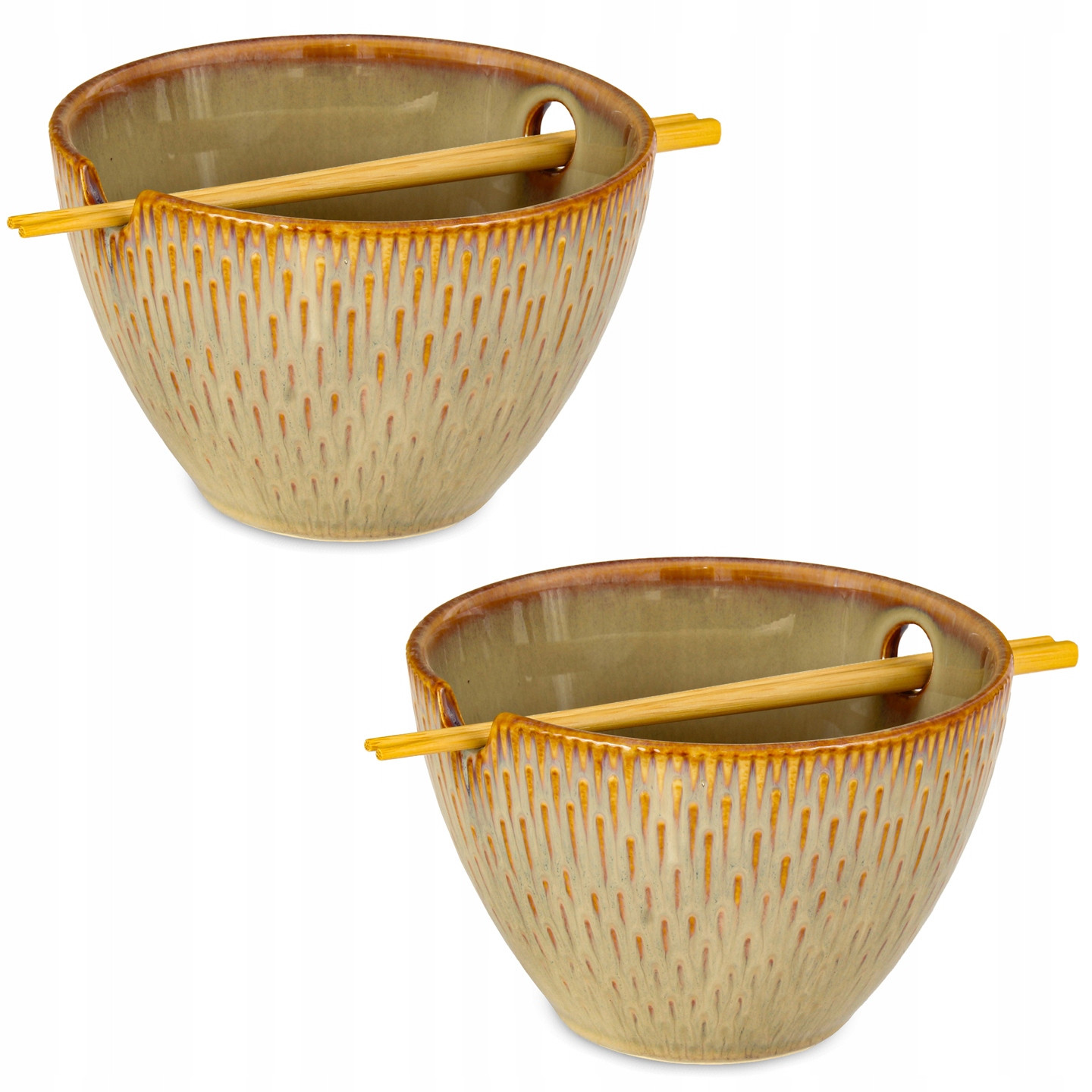 Sada misek na polévku Ramen Ramenu Těstoviny Pasta Pho Miso Shiru Tom Earth