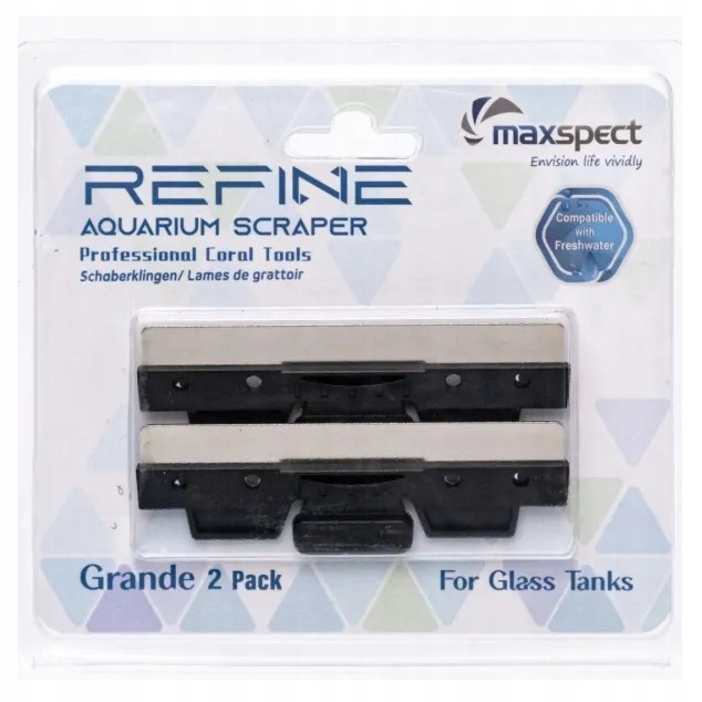 Maxspect Refine L Grande ocelové čepele 2ks pro čistič