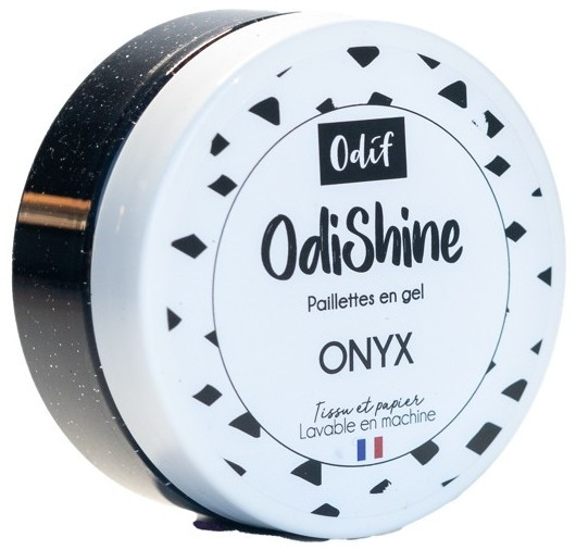 Gel na dekorační tkaniny 65g Černý Lesklý Odif ozdobné Gely