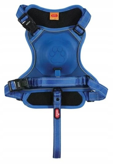 Zolux Postroj s automatickým vodítkem Easyride L modrý