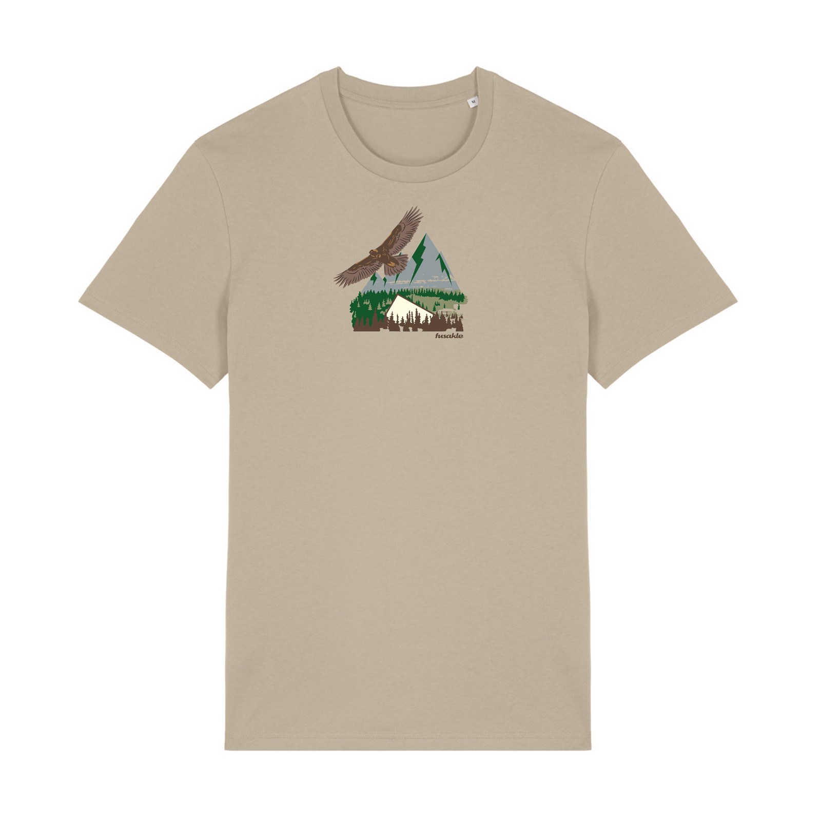 Tričko Orel tatranský, béžově hnědé