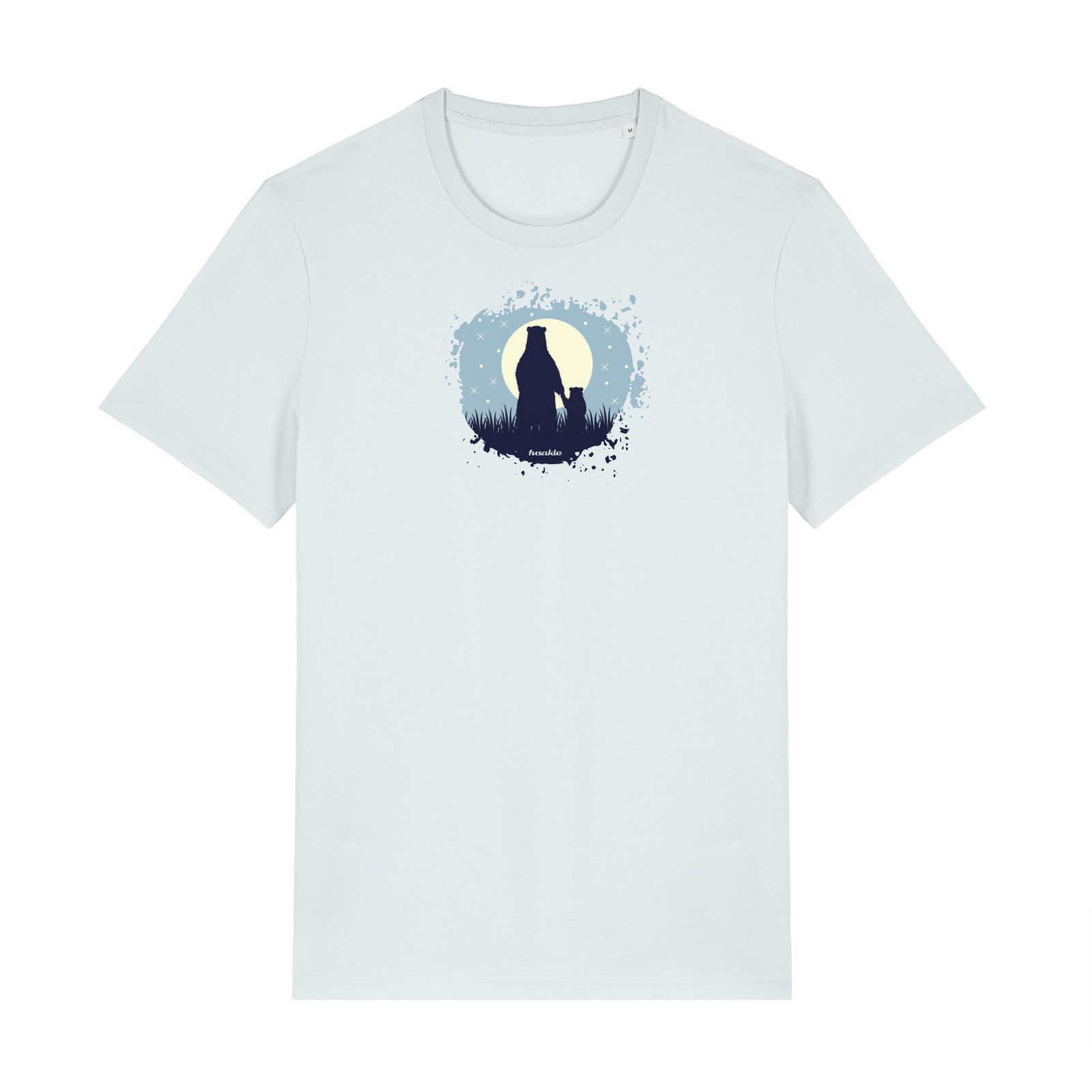 Tričko Máma medvědice belasé