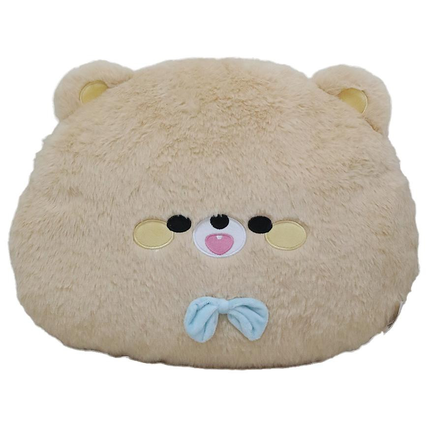 Polštářek Medvídek s mašlí 45x38 cm béžový