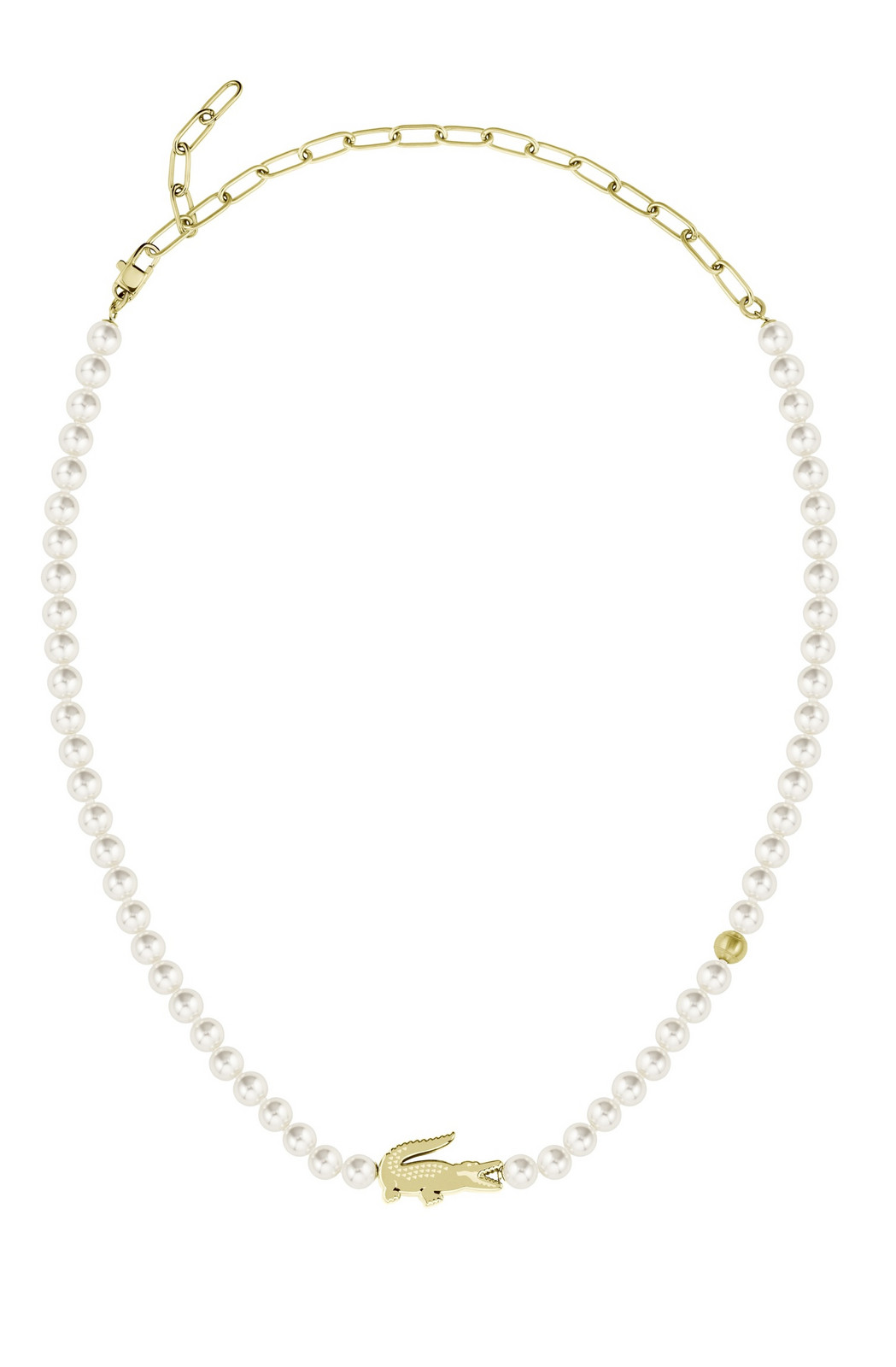 Lacoste Fashion náhrdelník se syntetickými perlami Matchpoint 2040429