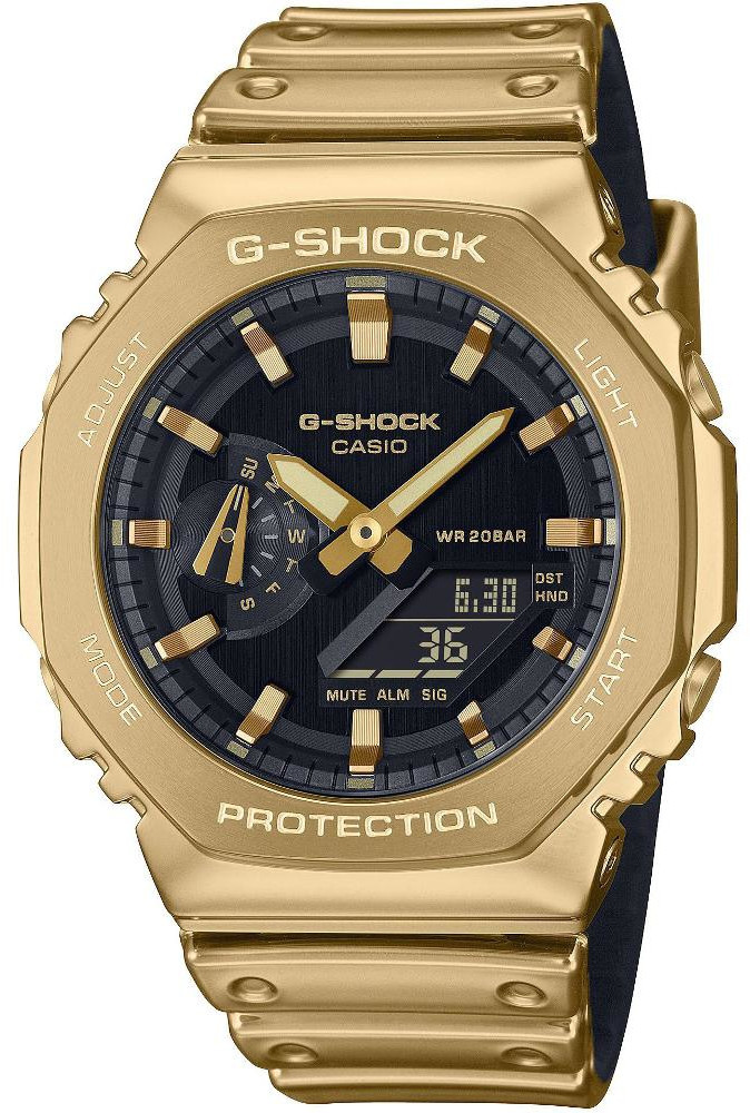 Casio G-Shock G-Steel Fine Metallic Series GM-2100YMG-9AER 619)