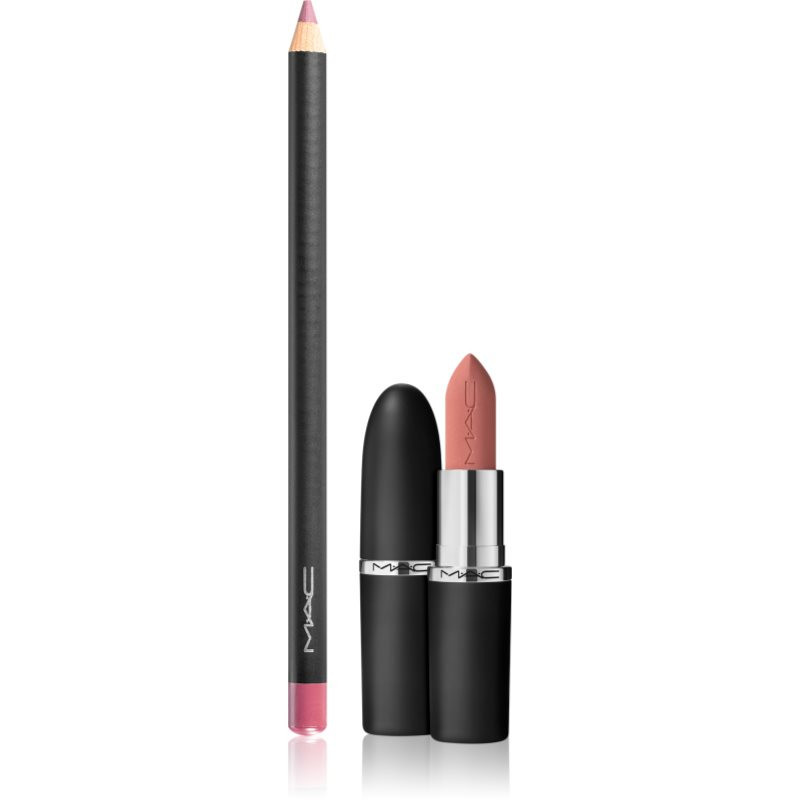 MAC Cosmetics MAC Bundles Soft Nude look matná sada na rty