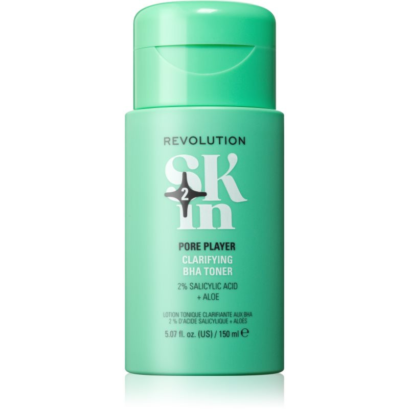 Revolution Skincare Clearly Clarify Pore Player čisticí tonikum pro regulaci mazu a minimalizaci pórů 150 ml