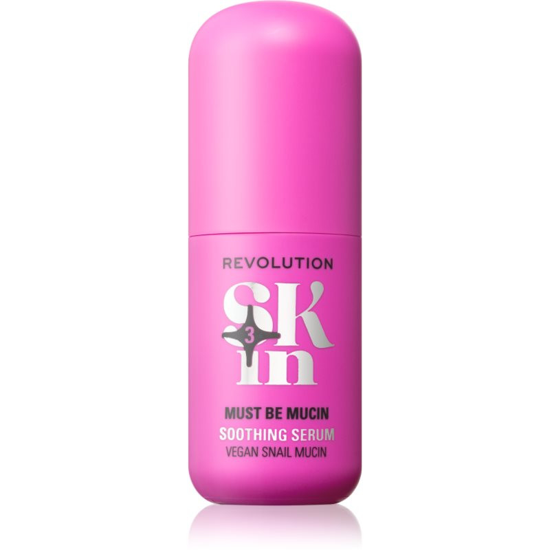 Revolution Skincare Go Gentle Must Be Mucin zklidňující sérum s hydratačním účinkem 30 ml