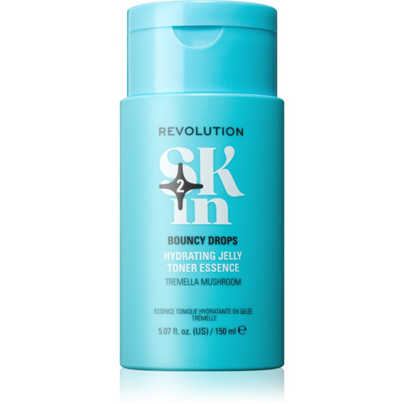 Revolution Skincare Happy Hydrate Bouncy Drops hydratační tonikum s gelovou texturou 150 ml