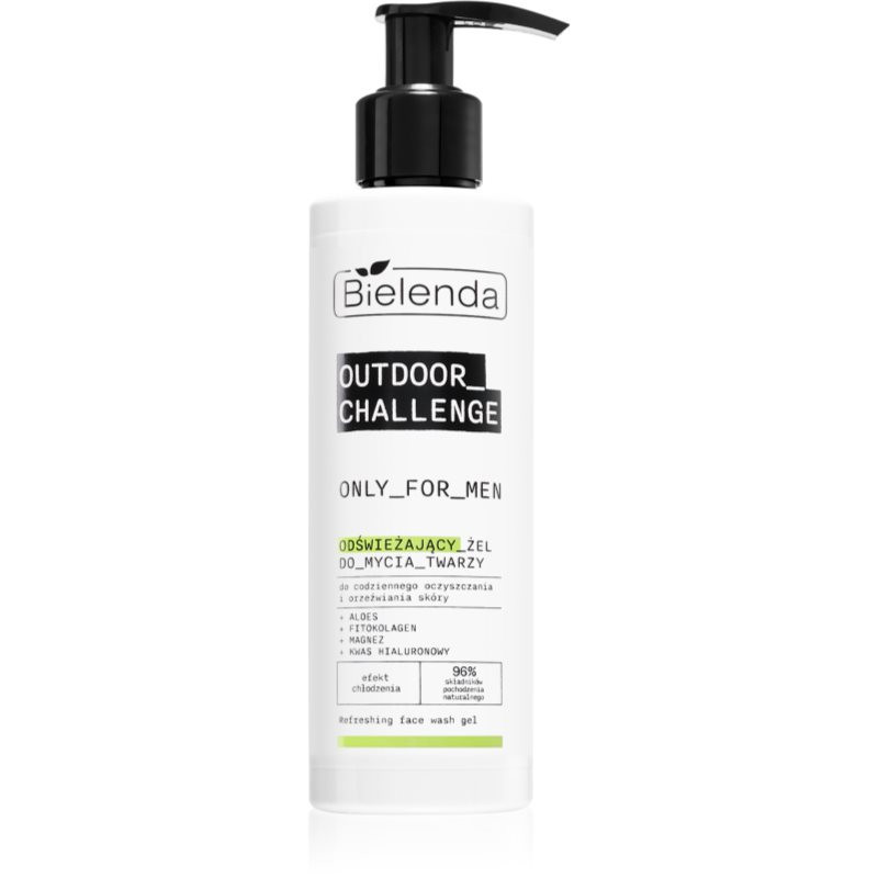 Bielenda Only For Men Outdoor Challenge osvěžující gel na obličej pro muže 190 ml