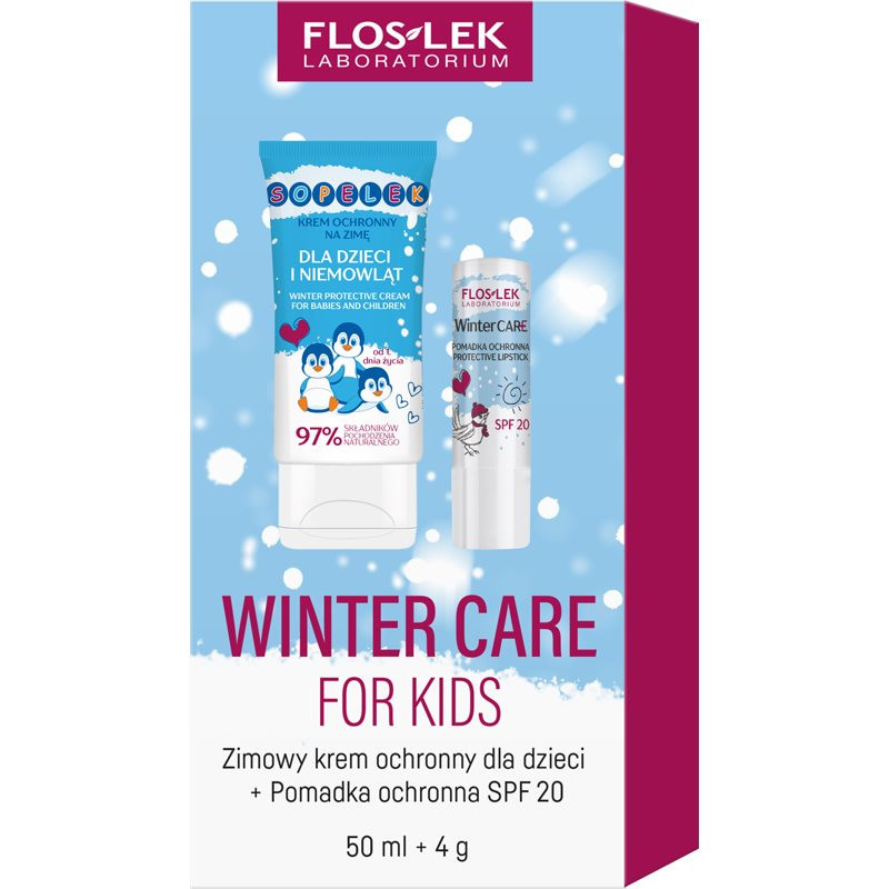 FlosLek Laboratorium Set Winter Care vánoční dárková sada SPF 20