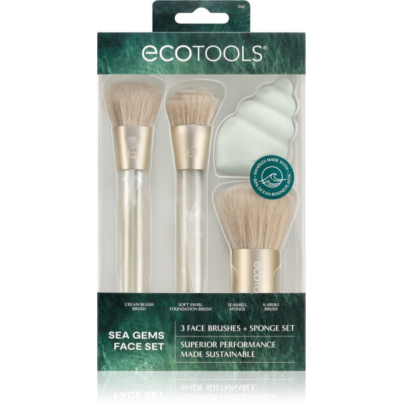 EcoTools Sea Gems Face set sada štětců