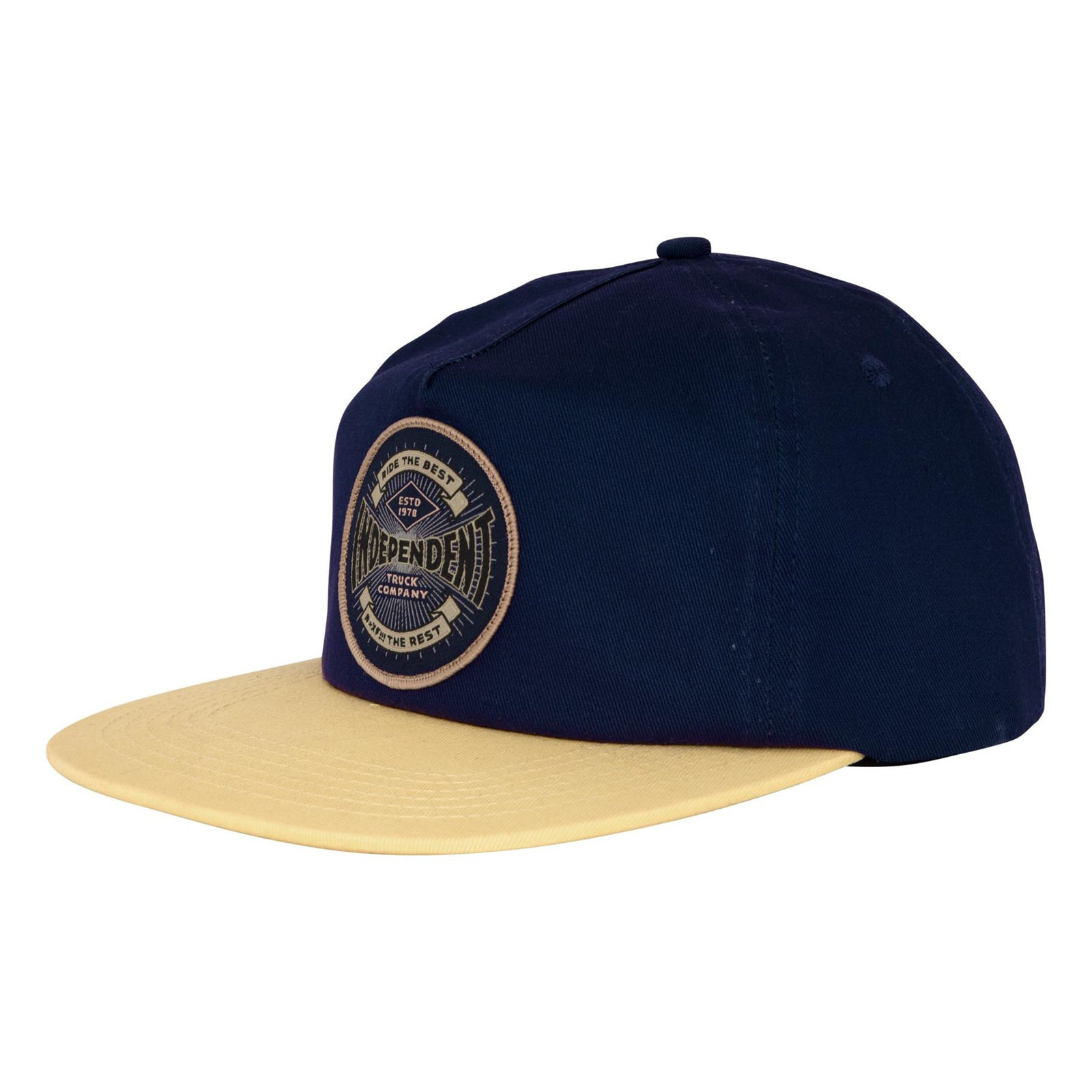 kšiltovka INDEPENDENT - Established 78 Strapback Unstructured Stone Blue/Cream (153559)