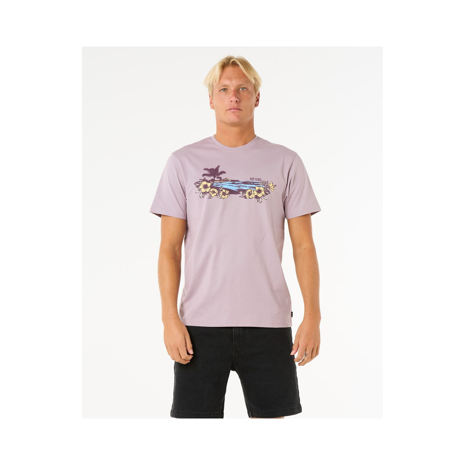 triko RIP CURL - Surf Paradise Tee Smokey Grape (5587)
