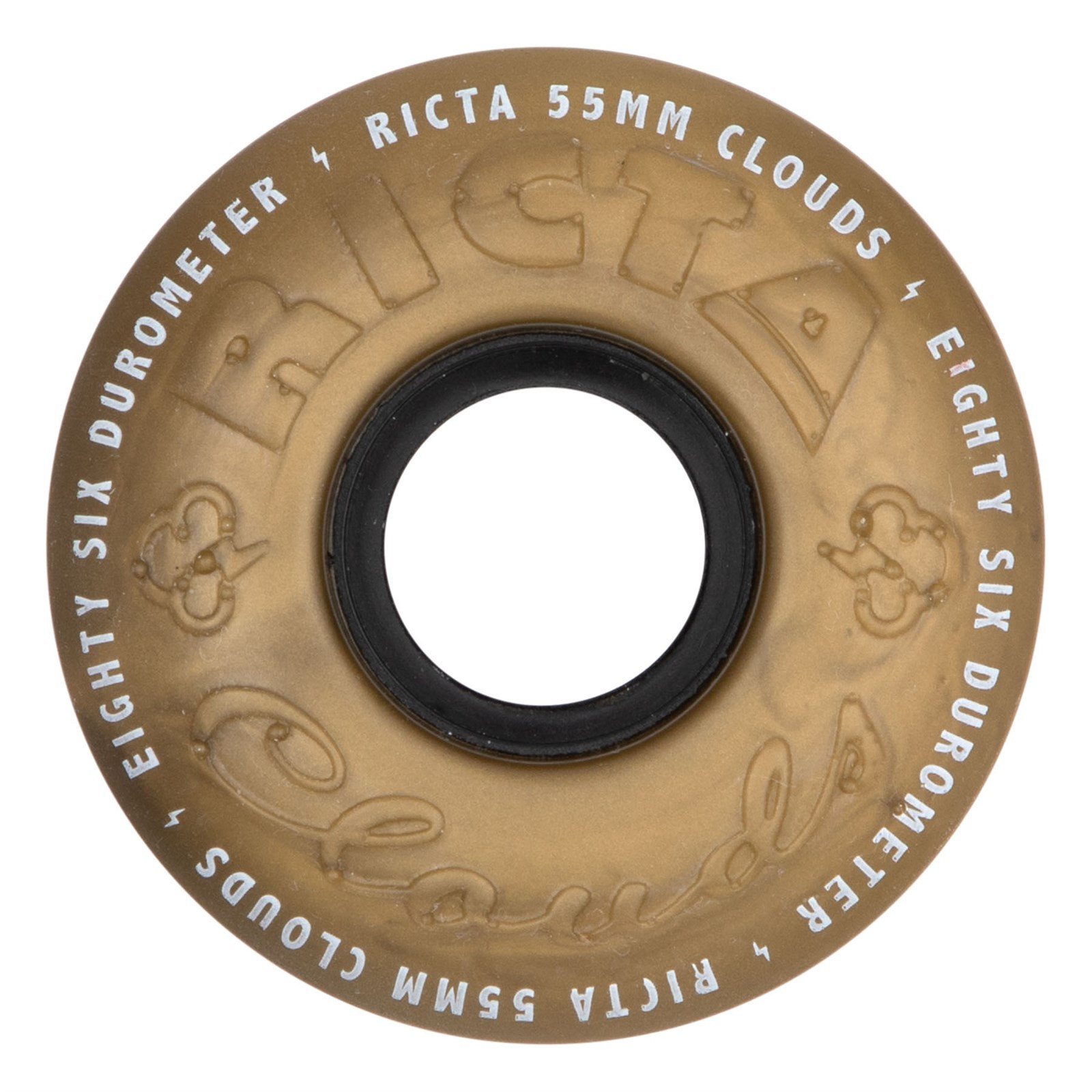 kolečka RICTA - 55mm Clouds Metallic Gold 86a Ricta Wheels (156171)